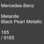 Preview: Mercedes-Benz, Melanite Black Pearl Metallic, 185 / 9185.